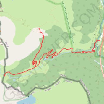 Forge d'Abel GPS track, route, trail