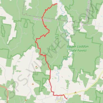 Glen Luce - Glenlyon GPS track, route, trail