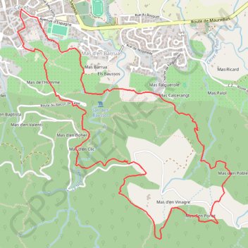Nouvelle-tocade GPS track, route, trail