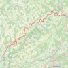 De Vesoul à Pontailler-sur-Saône GPS track, route, trail