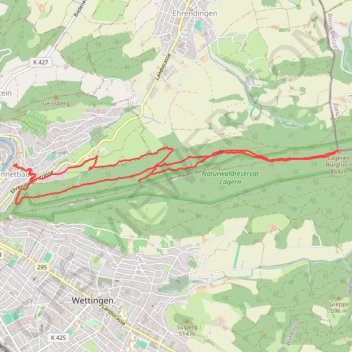 Lageren Burghom GPS track, route, trail