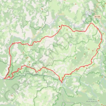 Tour du Causse Méjean GPS track, route, trail