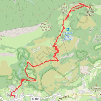 Mont Pibel avec Anne GPS track, route, trail