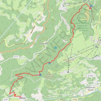 TourduBeaufortain-itrekkings GPS track, route, trail
