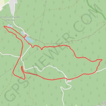 Orage sur la Mortagne (Autrey) GPS track, route, trail