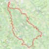 Guéret - Saint-Georges La Pouge - Masgot - Guéret GPS track, route, trail