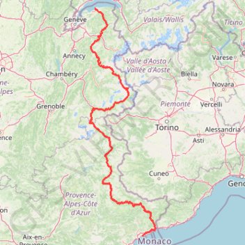 Route-des-grandes-alpes-thonon-nice GPS track, route, trail