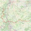 GR 5 : De Bayonville-Sur-Mad (Meurthe-et-Moselle) à Dieuze (Moselle) GPS track, route, trail