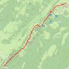 Col du Marchairuz Mont tendre GPS track, route, trail