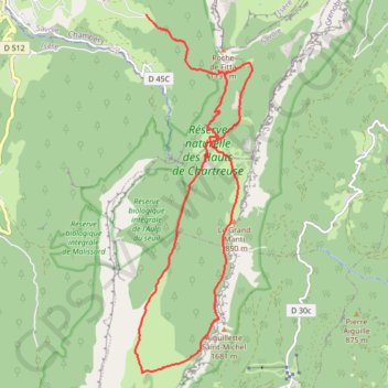 Du Grand Manti à l'Aulp du Seuil GPS track, route, trail