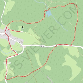 Le Jardin Bourg - Pays d'Égletons GPS track, route, trail