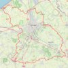 Lus West-Vlaanderen, Noord GPS track, route, trail