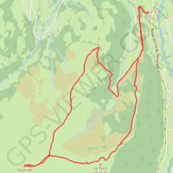 Le soum de Hailla GPS track, route, trail