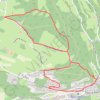 Mont Pélerin - CHARDONNE (Suisse) GPS track, route, trail