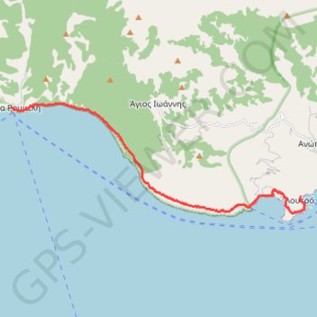 Loutro - Agia Roumeli GPS track, route, trail