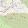 Autour de La Barben GPS track, route, trail