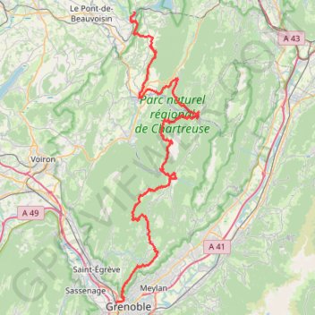 GR9 - 2023-17627065 GPS track, route, trail
