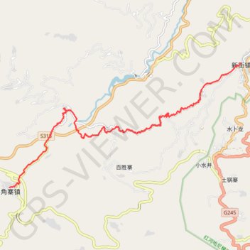 Yunnan - A travers les villages Hani GPS track, route, trail
