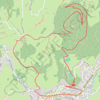 Tour du Faudé - Orbey GPS track, route, trail