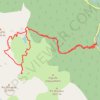 Tracé Arenaygues et Pierres gravées: 30 JUIN 2016 08:05 GPS track, route, trail