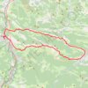 De Foix à Lavelanet par Roquefixade GPS track, route, trail