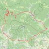 Lauw - Giromagny - Ballon d'Alsace - Sewen - Lauw GPS track, route, trail