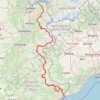 Trace Route des Grandes Alpes GPS track, route, trail
