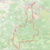 Sortie carcassonne limoux couiza carcassonne GPS track, route, trail