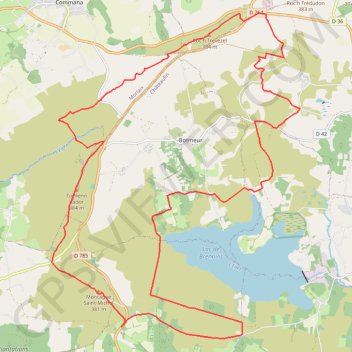 Mont-Saint-Michel-de-Braspart GPS track, route, trail