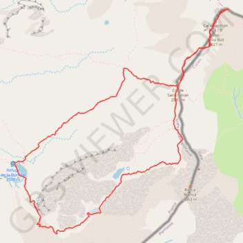 Queyras-Viso OPTION : Lacs Blanchet et Caramantran GPS track, route, trail