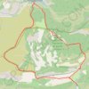 Roques Hautes - Sainte Victoire 13 GPS track, route, trail