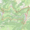 La rando de la grotte du Bisontin GPS track, route, trail