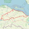 Véloroute Oostburg - Braakman - Estuaire de l’Escaut (Pays-Bas) GPS track, route, trail