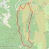 Forêt des Allebasses GPS track, route, trail