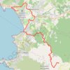 Ajaccio à Bisinao GPS track, route, trail