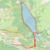 Lac de l'Oule GPS track, route, trail