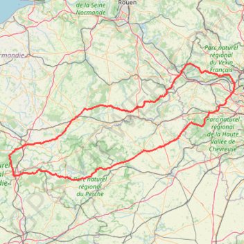 BRM 400 Andrésy 17.04.2019-9830728 GPS track, route, trail