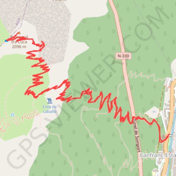 Borreguil de la Cuca GPS track, route, trail