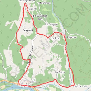Les Carassonnes GPS track, route, trail
