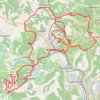 Sortie VTT le midi GPS track, route, trail