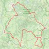 Morvan1(vendredi) GPS track, route, trail