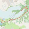 Lac et glacier du Miage GPS track, route, trail