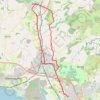 Irvine, Scotland to Dalry and back GPS track, route, trail