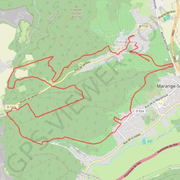 Rando des Templiers - Pierrevillers GPS track, route, trail