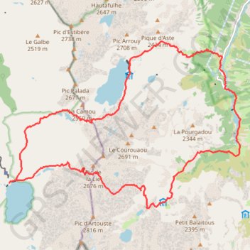 Col de La Lie GPS track, route, trail