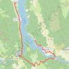 Lac de Monteynard (38)-Passerelles himalayennes GPS track, route, trail
