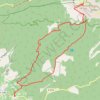 Le Mont Ventoux depuis Sainte Colombe (Bédoin) GPS track, route, trail