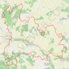 Rouillac vers St Genis de Hiersac 47 kms GPS track, route, trail