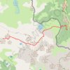 Le Visaurin par le lac d'Estaens GPS track, route, trail