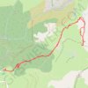 Lac de Charlet (AR) - Saint Honoré 1500 - La Mure (38) GPS track, route, trail